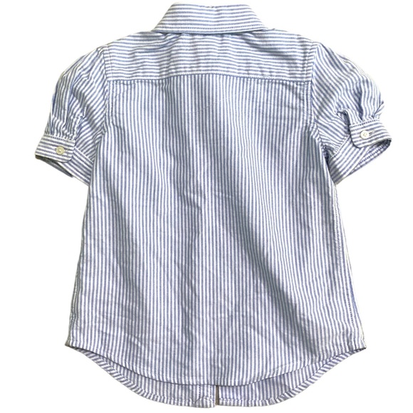 Girls Ralph Lauren Short Sleeve Oxford Shirt - Picture 9 of 12